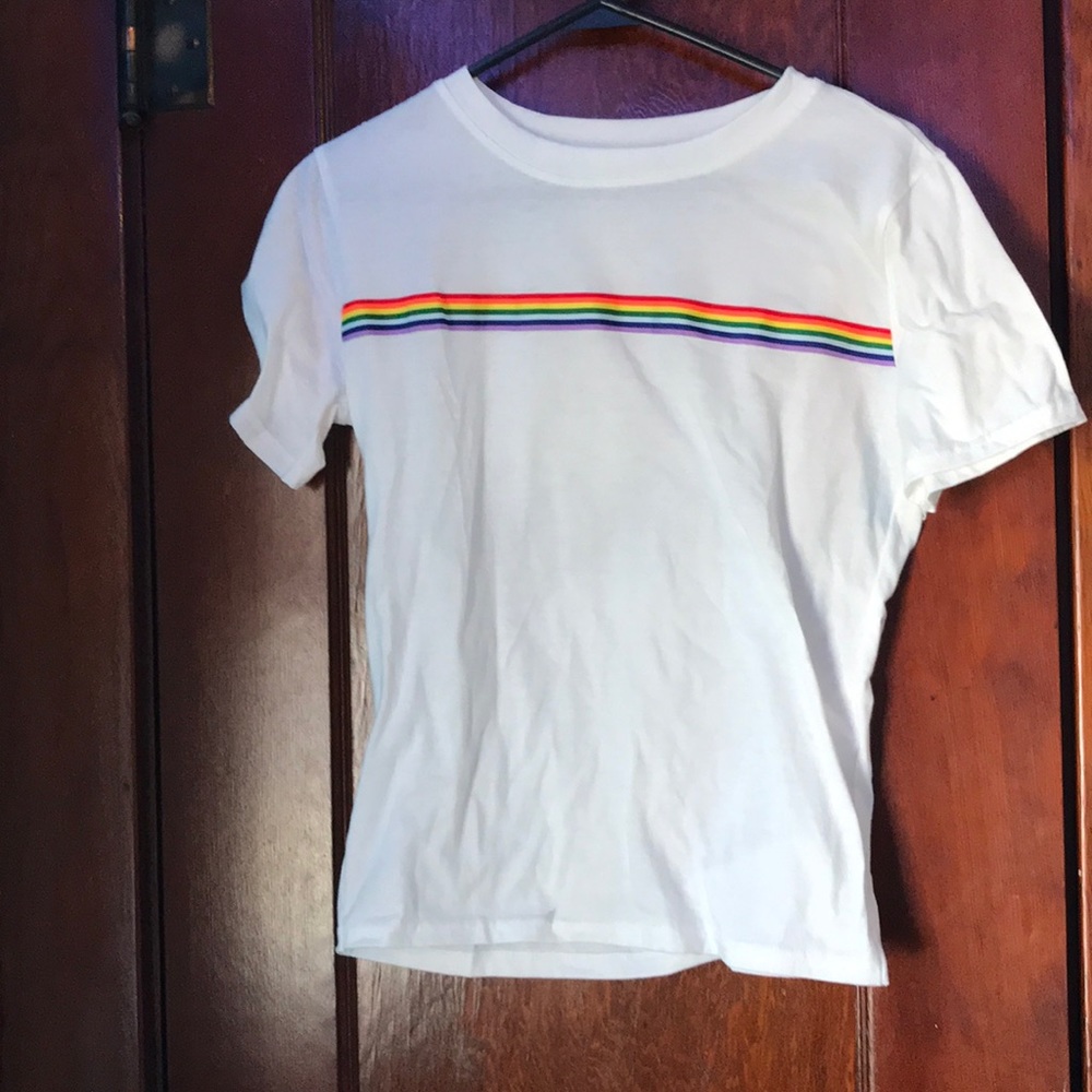 Rainbow tee
